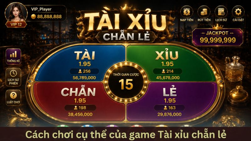 Cách chơi tài xỉu chẵn lẻ chi tiết tại các sảnh cược hiện đại